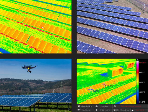 03 photovoltaic thermal imaging camera uses