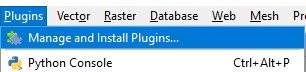 If you are not satisfied with the default map provided by the software, it is very easy to customize this by downloading a plugin by clicking Plugins->Manage and Install Plugins