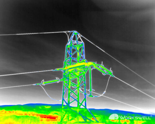 Workswell WIRIS Pro High voltage inspection