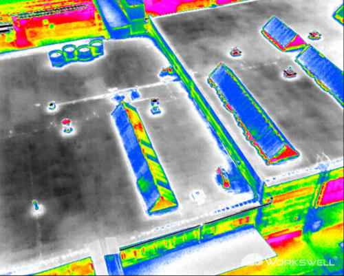 Workswell WIRIS Pro building inspection 09